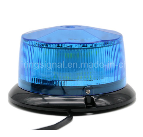 12-24V 18W LED Blue Ratating Flash Beacon Warning Light with ECE