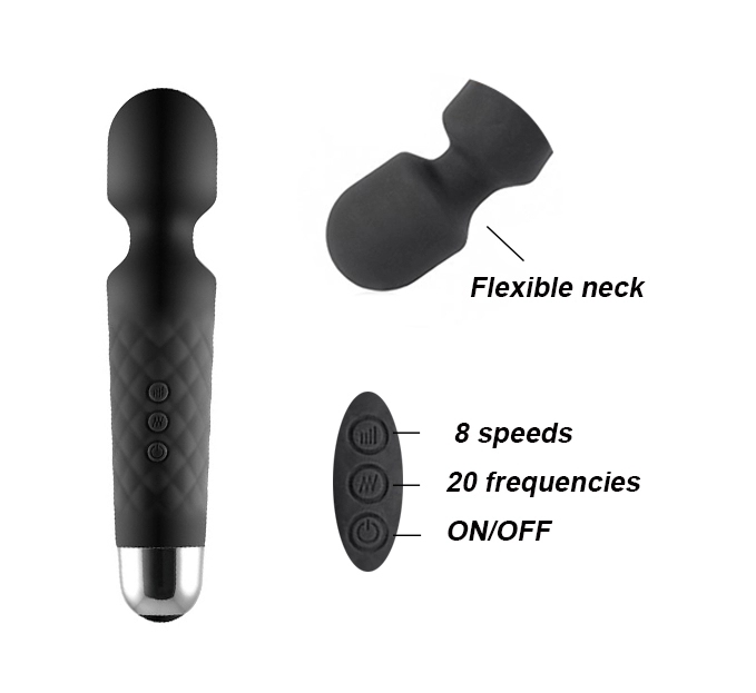 Original Supplier Portable Waterproof Wand Massager Sex Toy