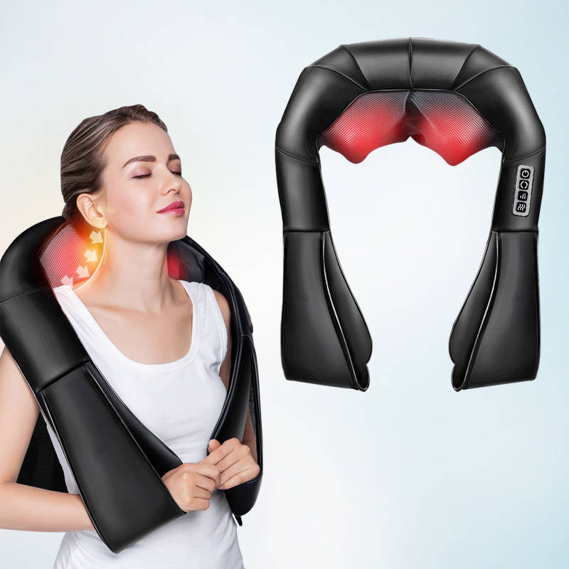 Electric Car Seat HeatedÂ  Shoulder Massager Deep Kneading Massage Belt