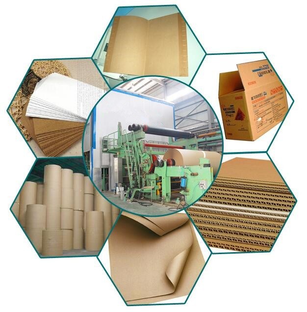 3200mm High Speed Fluting Corrugated Kraft Liner A4 Copy Printing Tissue Toilet Packing Paper Making Machine