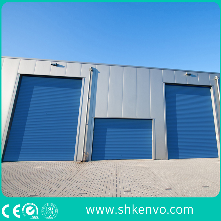 Metal or Aluminum Electric Security Overhead Garage Roller Shutter