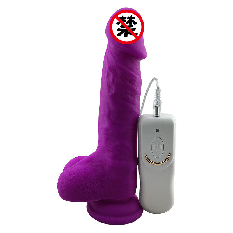 Realistic Penis Vibrator Dildo and Strong Suction Cup Adult Sex Toy for Women