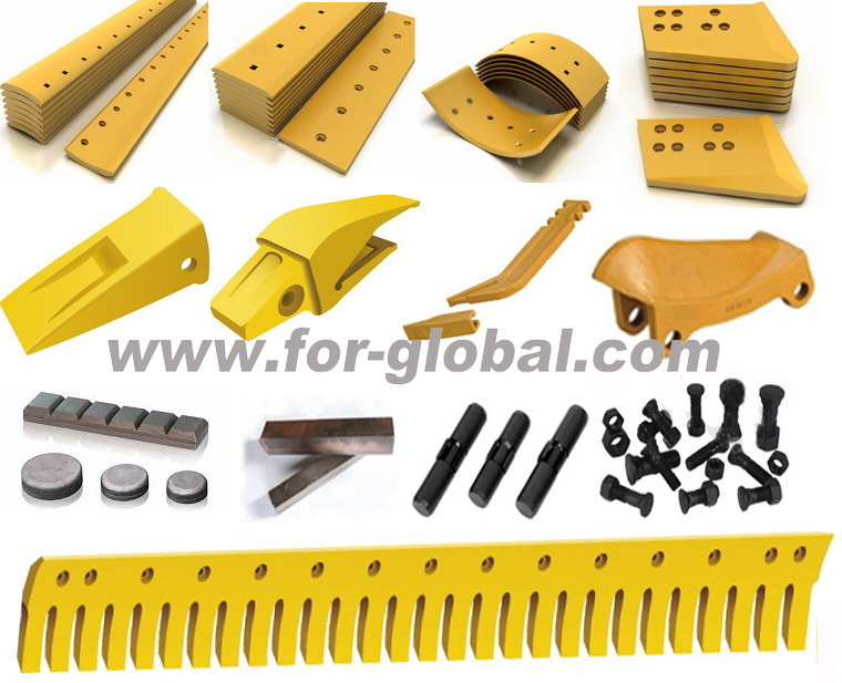 5D9558S 132-1072 Motor Grader Curved Serrated Cutting Edge