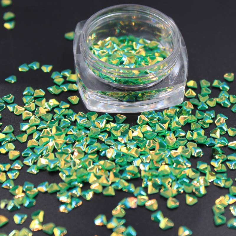 3D Diamond Shape Holographic Glitter/Bulk Glitter Decoration for Christmas