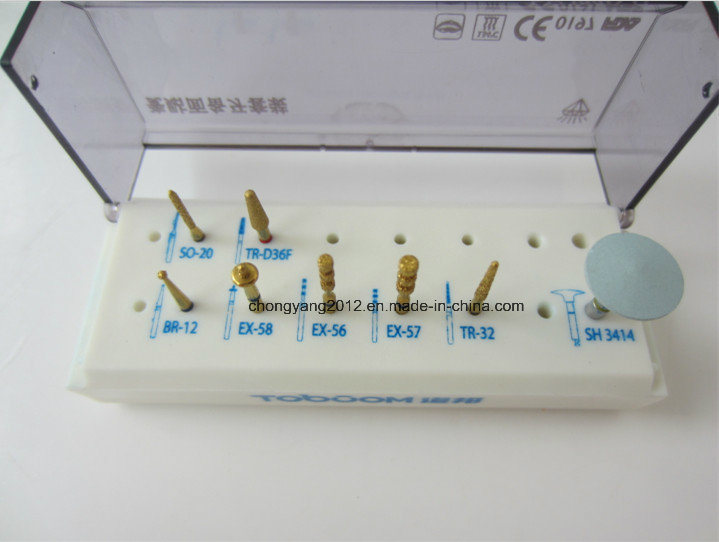 Dental Preparation Burs Porcelain Veneer Dental Burs 8PCS