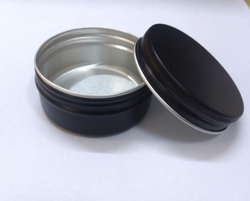 10g 15g 20g 30g 40g 50g 60g 80g 100g 150g Black Aluminum Jars Matt Finish