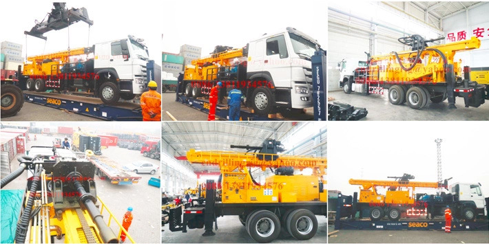 Truck Mounted Borehole Water Well Drilling Rig Machine Equipment for Agriculture