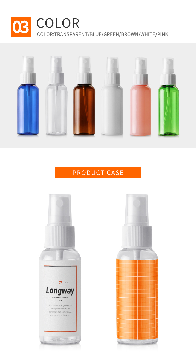 Plastic Pet Bottle for Cosmetic Packaging