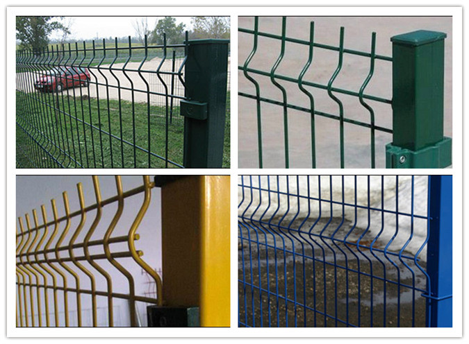 PVC Painted 3 D Garden Wire Folding Fence with Factory Price