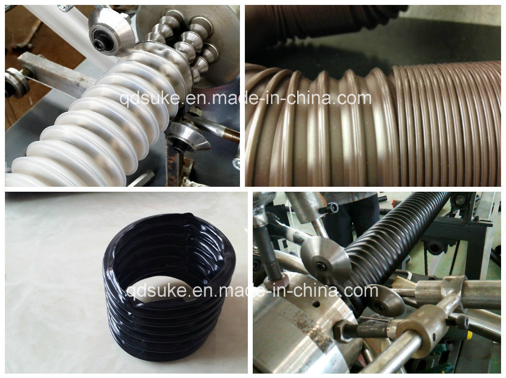 PP Steel Wire Extension Pipe Extrusion Making Machine