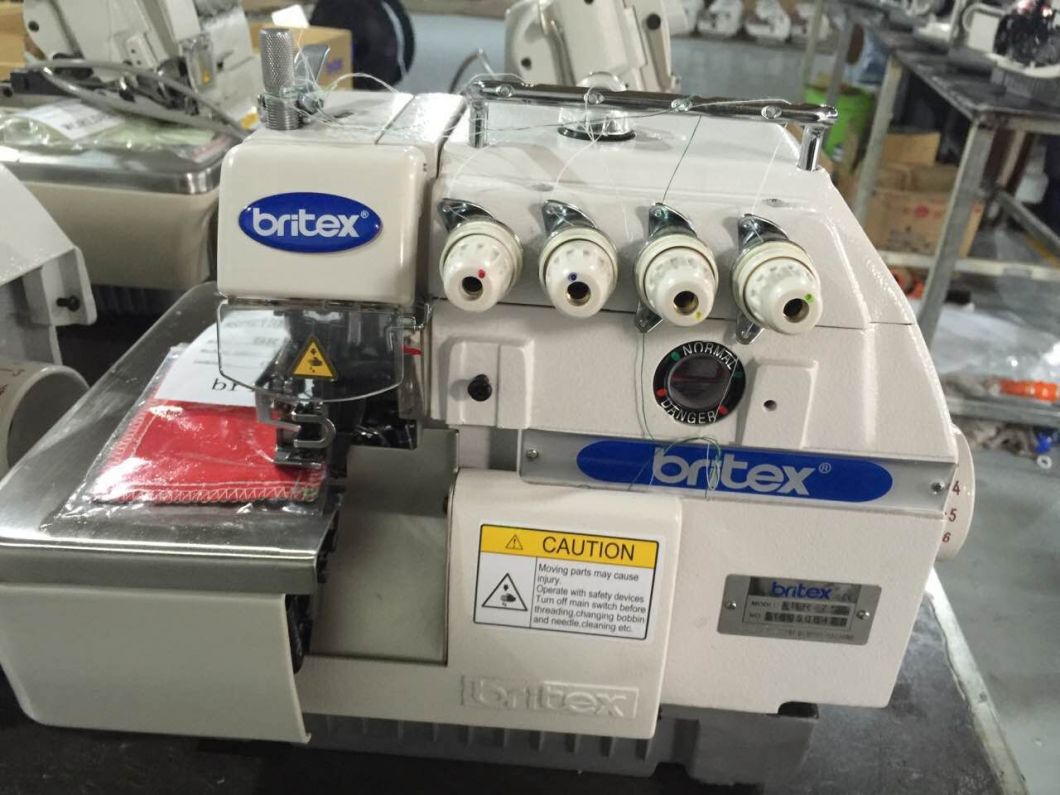 Br-747/747f 4 Thread Overlock Industrial Sewing Machine Good Price