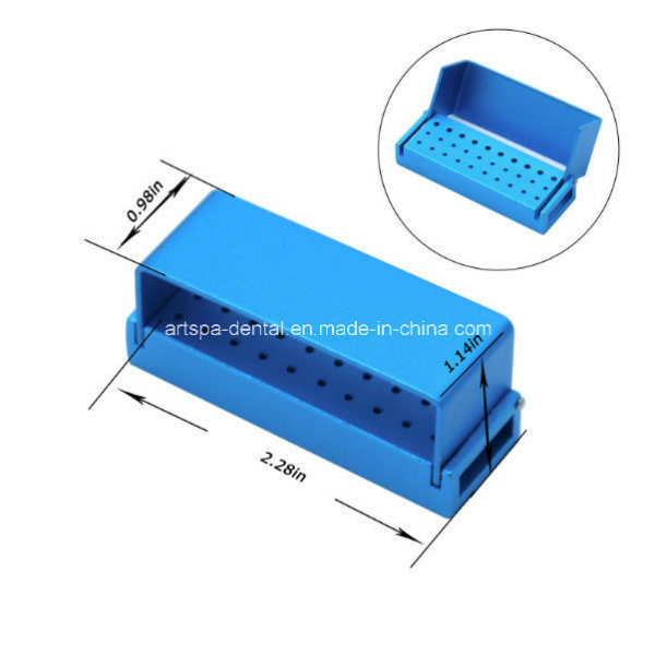 Dental Diamond Burs Block Holder 30holes Dental Bur Stand