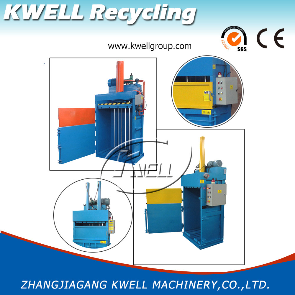 Vertical Plastic Film Baler Machine