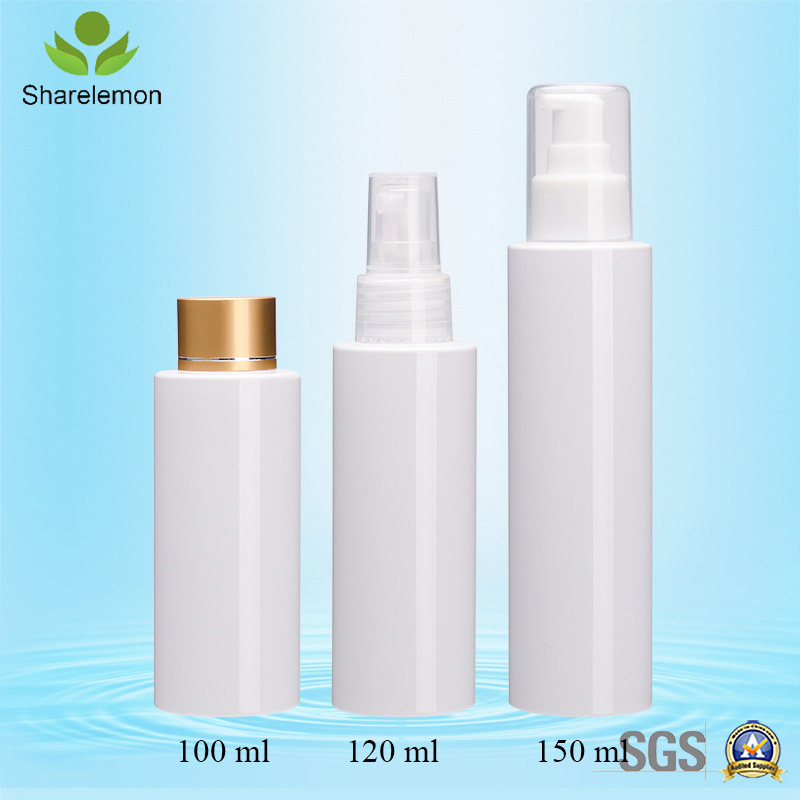 100ml White Pet Empty Plastic Cosmetic Bottles
