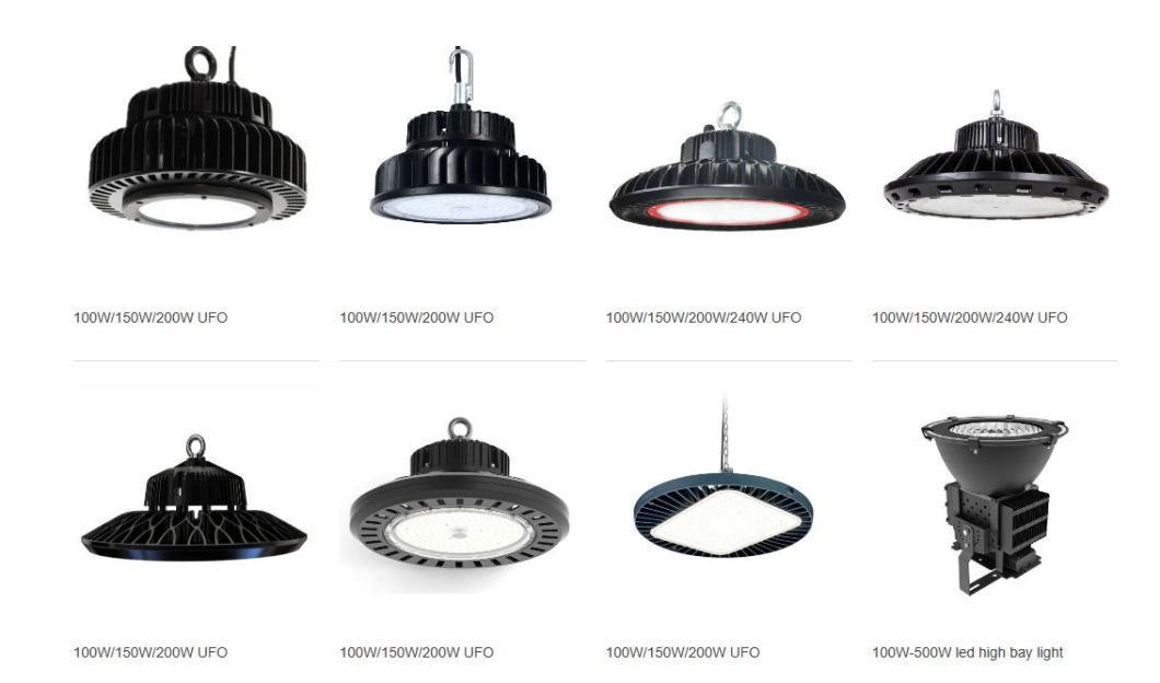 130lm/W 100W/150W/200W Industrial UFO LED High Bay Light with 5 Year Warranty