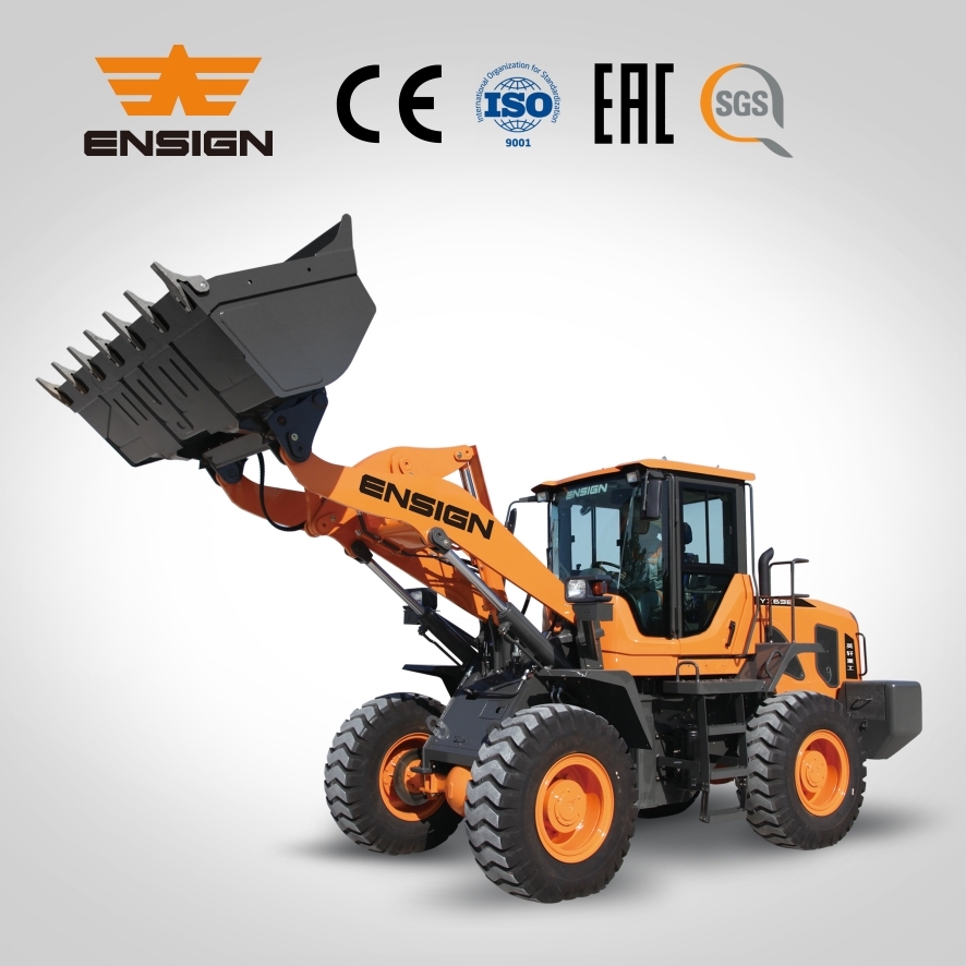 Ensignconstruction Machine 3 Ton Front End Mini Small Wheel Loader with Ce Certificate