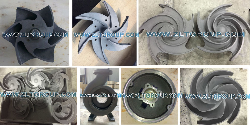 CD4mcun/316 Ss/Titanium Material ANSI Centrifugal Pump Part