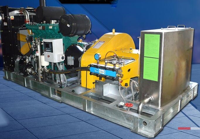 Min Diesel Engine Driven High Pressure Cleaner Cleaning Machine