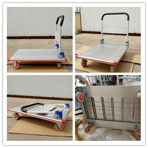 Aluminum Foldable Platform Hand Truck Folding Hand Trolley (FM99A)