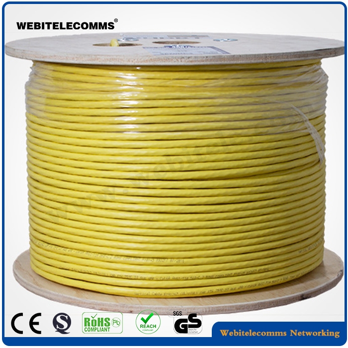 U/UTP Unshielded Cat 6A Twisted Pair Installation Network Cable