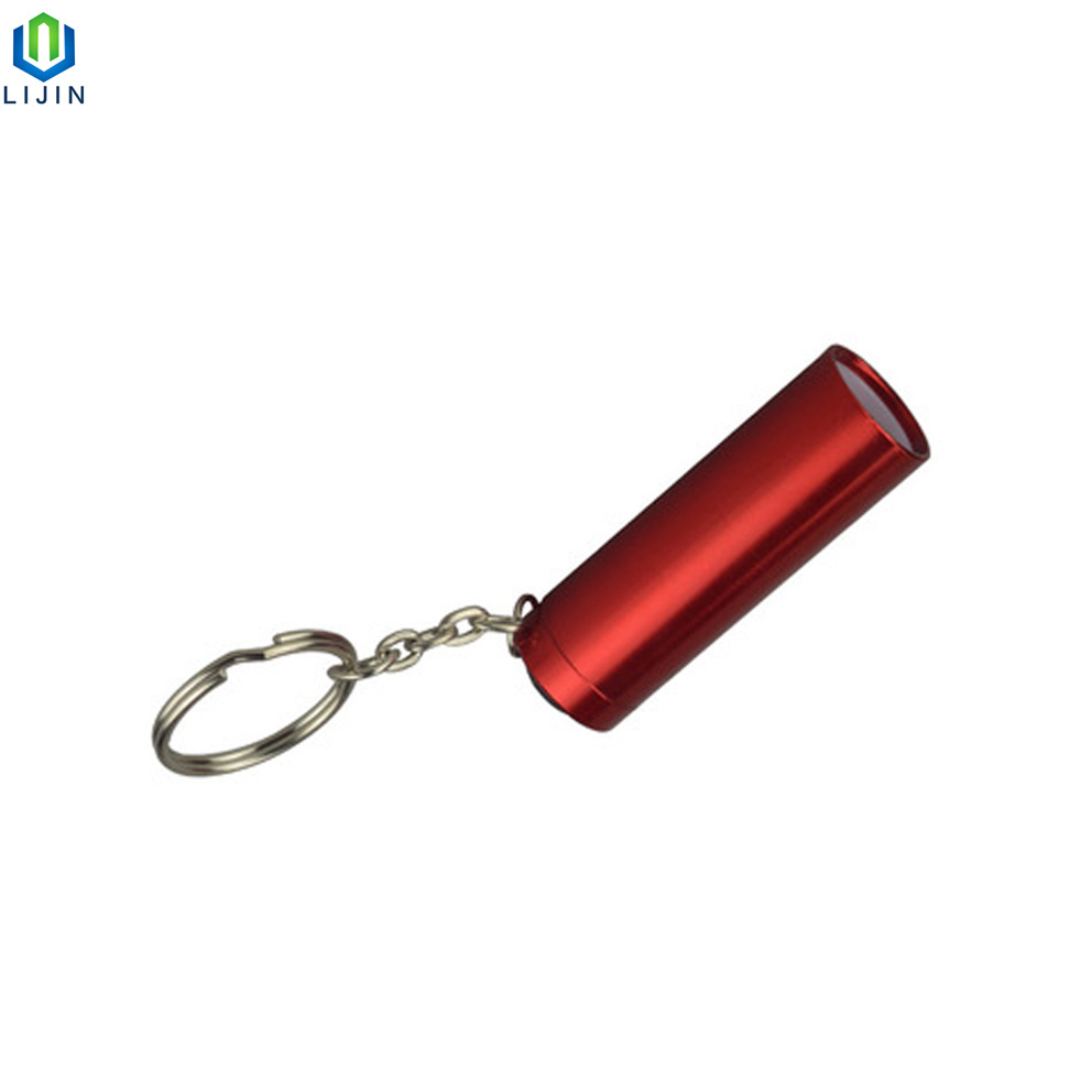 3 LED Small Flashlight Colorful Mini Key Chain Torch