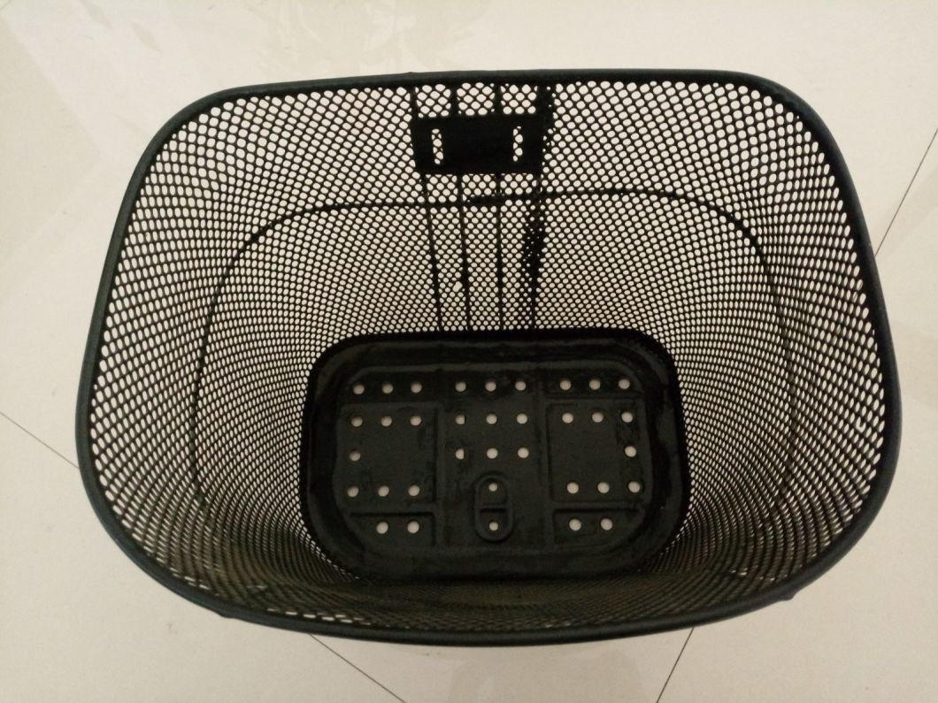 Metal Steel Material Steel Bicycle Basket High Quality Low Price (HH-2008)