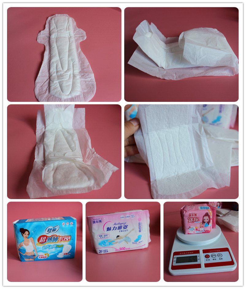Ultra Thin Overnight Negative Ion Sanitary Napkin Without Wings Pnaty Liners