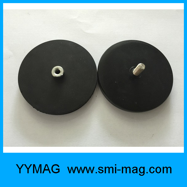 Wholesale Rubber Coated Pot Magnets for Car