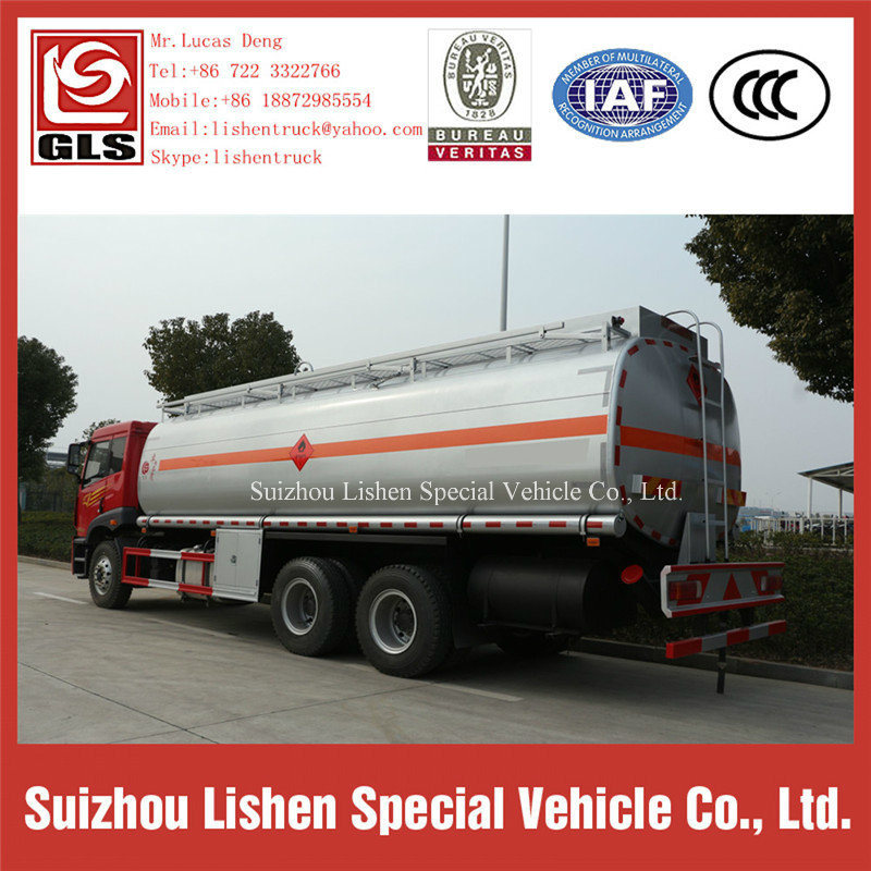 FAW 6*4 Fuel Truck Tanker 20t Oil Truck Vehicle for Sale