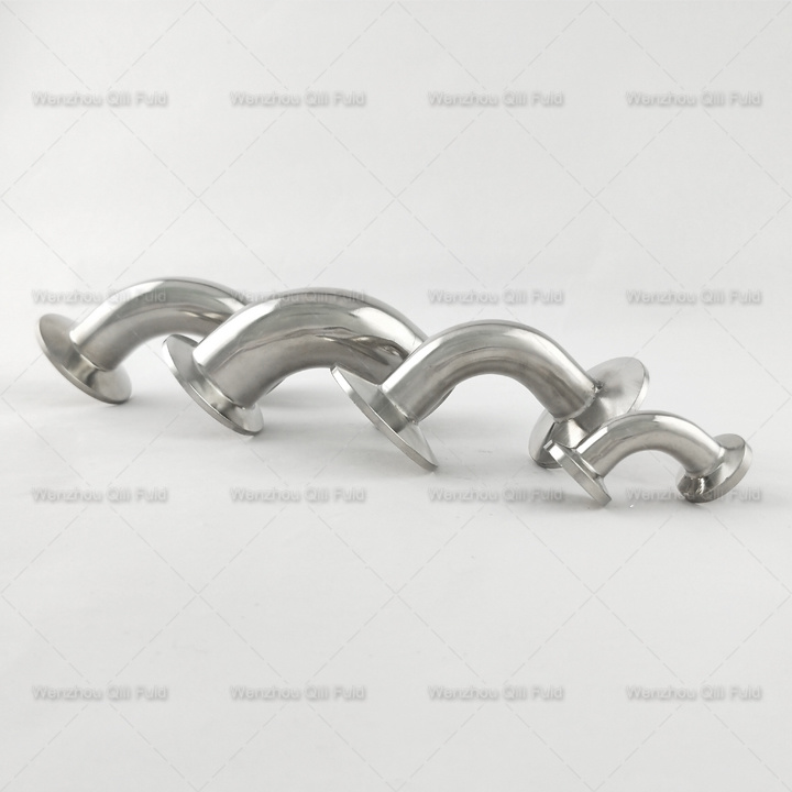 Sanitary Stainless Steel Clamp Pipe Fittings Elbow Bend