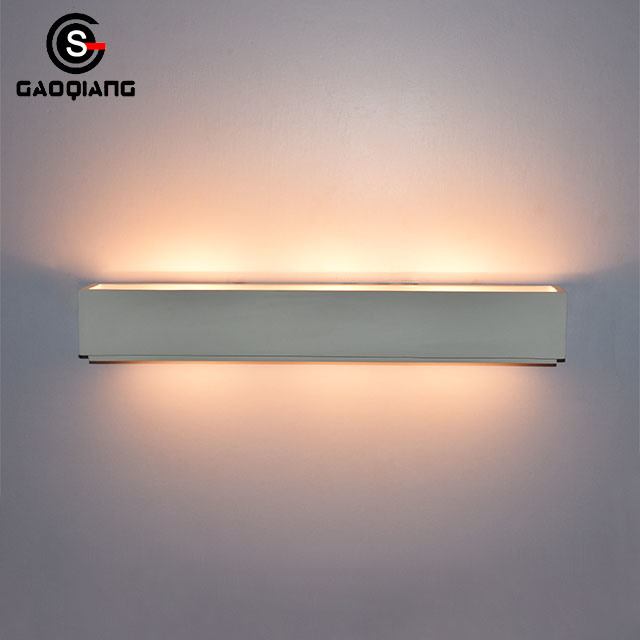 Lighting Factory White Gypsum Plaster G9 Decoration LED Wall Lamps Light for Home Hotel Room