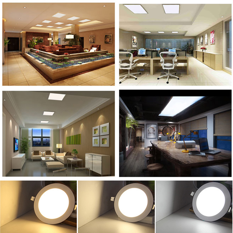 Good Quality OEM Service 1260lm 18W Round Recessed LED Panel Light