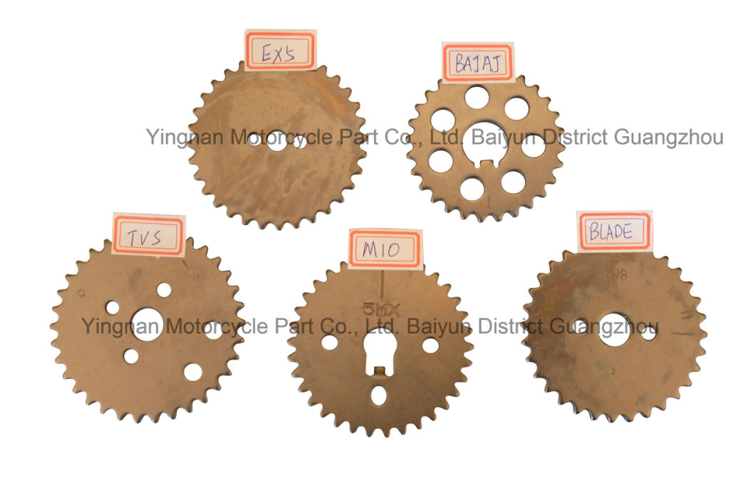 Front Pinion Rear Gear for Motorcycle Tvs