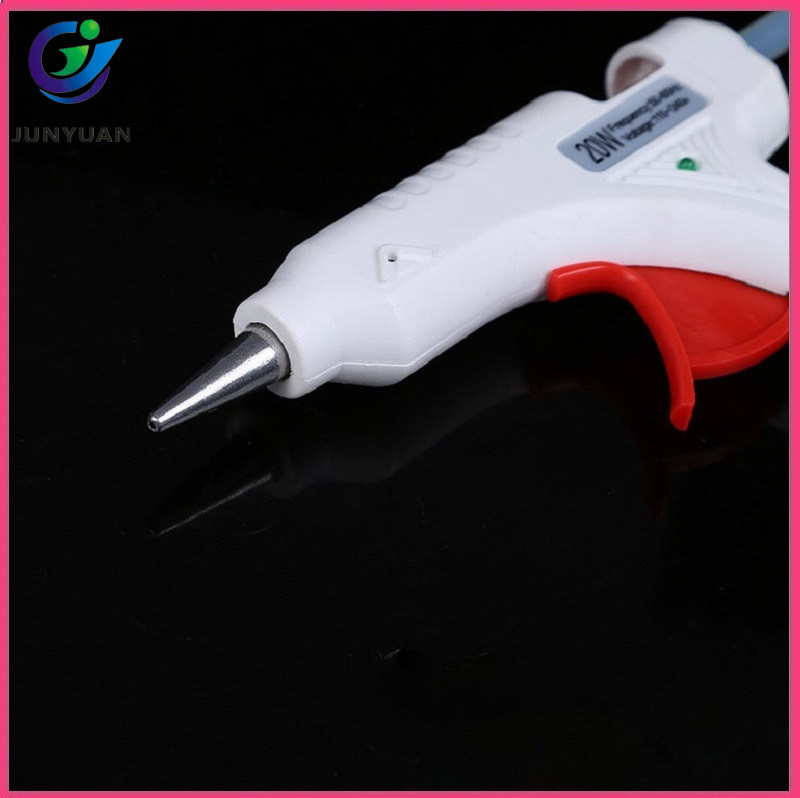 20W White Mini Hot Melt Glue Gun for Wood Paper Artware