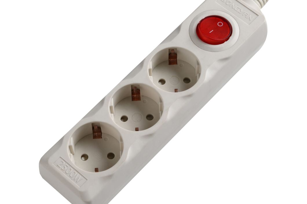 Professional Manufacture Extended Power Socket Surge Protector Power Strip (RE3I)