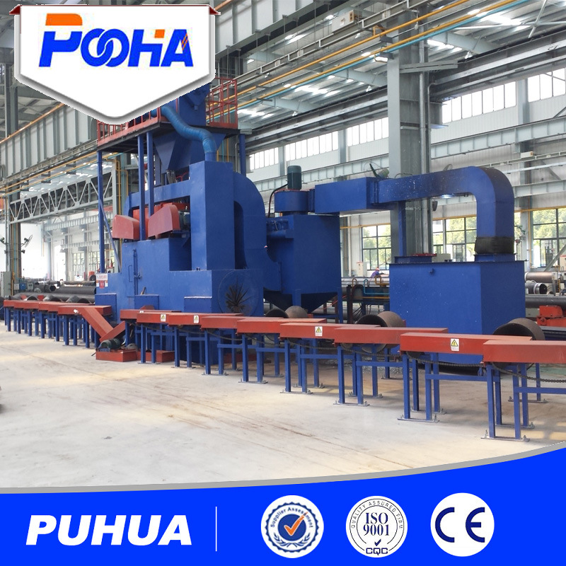 Steel Pipe Outer Wall Shot Blasting Machine