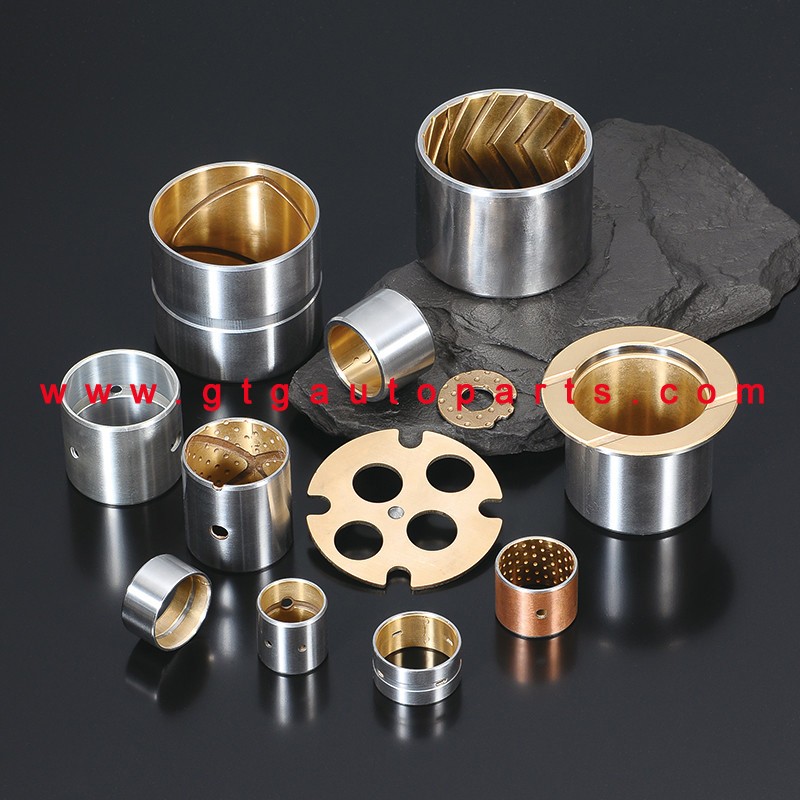 Flanged Bronze Oilite Bearing