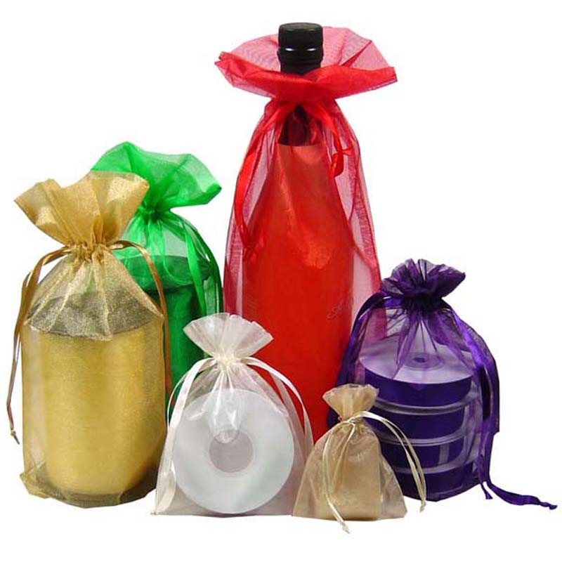 Wedding Gift Drawstring Organza Small Bag