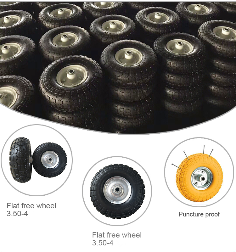 High Quality 11 Inch 4.00-4 Pneumatic Rubber Tires with Diamond Pattern