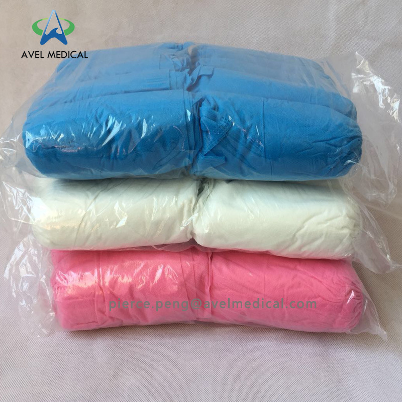 Wholesale Water Proof Nonwoven Shoe Cover in White