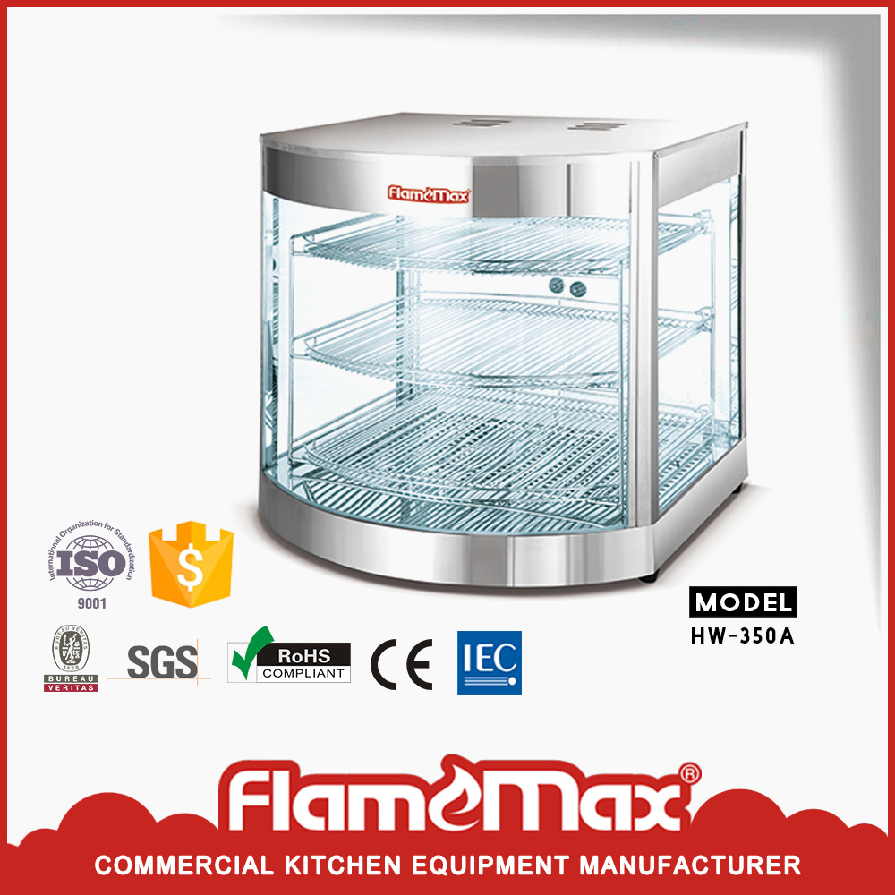 Hw-818 Commercial Food Heating Warmer Display Cabinet