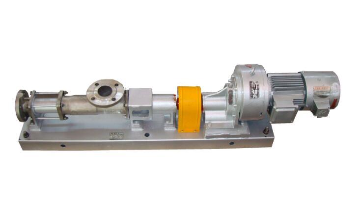 G Handwheel Stepless Speed Change Single Screw Pump