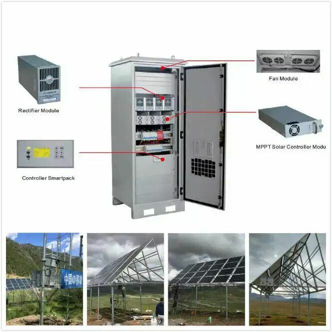 48VDC Solar DC Power System for Communications Base Station - Shw48500, Remote Monitoring System Interface