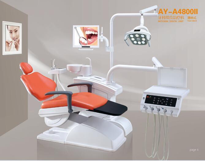 Ce Approved Luxury Computer Controlled Dental Chair (AY-A4800 III Floor stand)