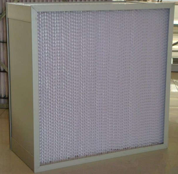 Chinese Manufacturer High Efficiency H13 HEPA Air Filter with Separator