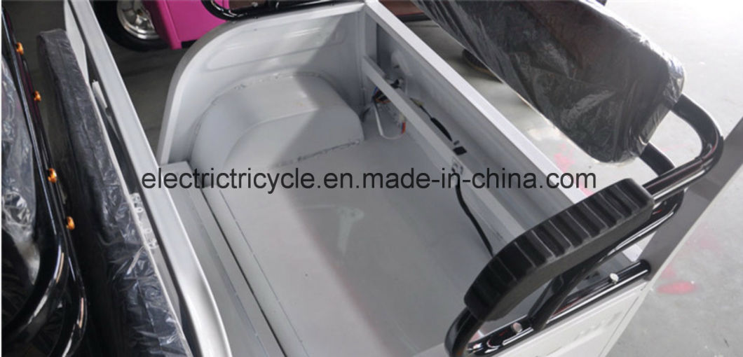 Hybrid 60V Motor Electric Three Wheeler Tricycle for Passenger