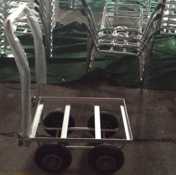Tc4525al Aluminum Four Wheel Gardon Farm Tool Cart