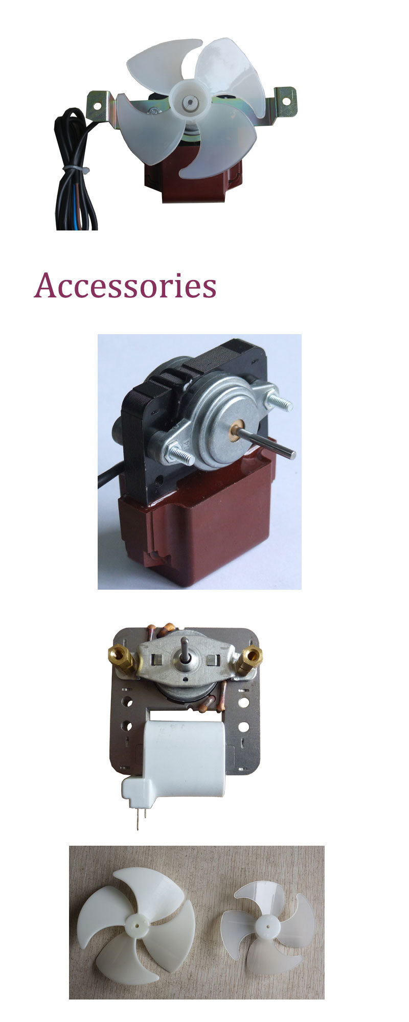 3000rpm-4000rpm Single-Phase Shaded Pole AC Motor for Cooker Hood/Wall-Hanging Stove