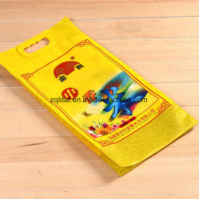 Portable Vacuum Rice Packaging Bag with Ny&PE