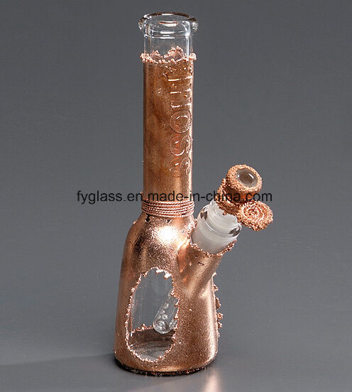 Copper Plating on Glass Water Pipe with Different Designs